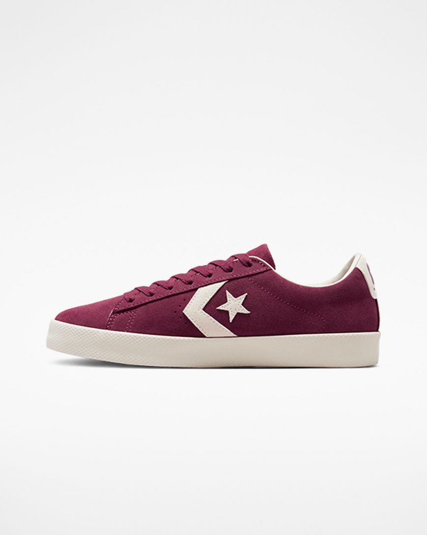 Bascheți Barbati Converse CONS PL Vulc Pro Piele Intoarsa Roz | RO NKYVR280